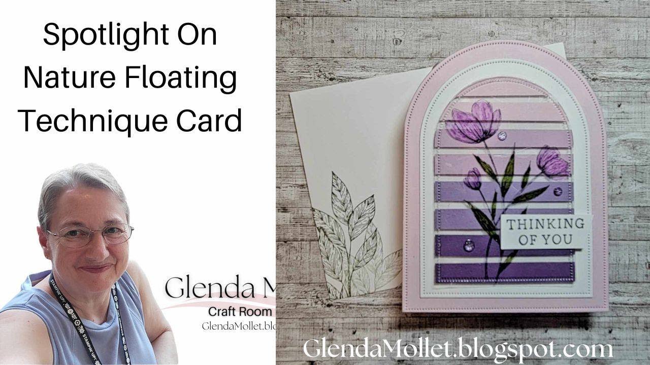 Spotlight On Nature | Shaped Card + NEW Coloring Technique?