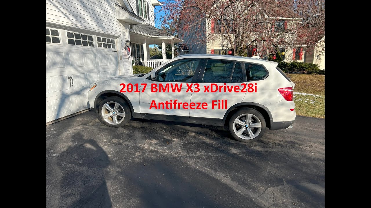 BMW X3 tips & tricks - How to check / add Antifreeze Coolant 
