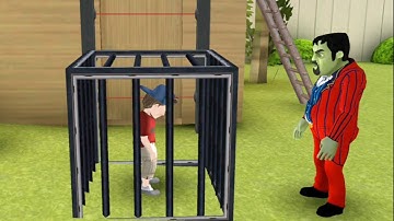 Scary Stranger 3D Version 5.7 | Grumpy Trap Kid In Cage In Don