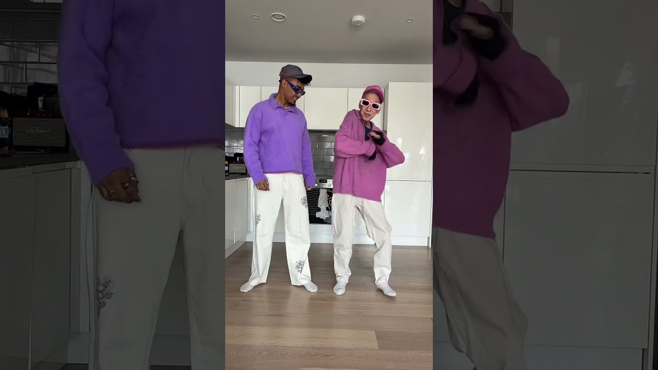 Taught My Iconic 76 Year Old Dad A New Tiktok Dance Ayyyyy Short Shorts Jayscoterttter