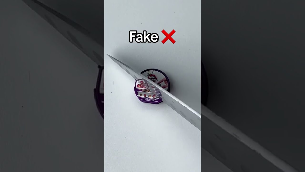 Mini Brands Cake Or Fake Cakeorfake Guessinggame