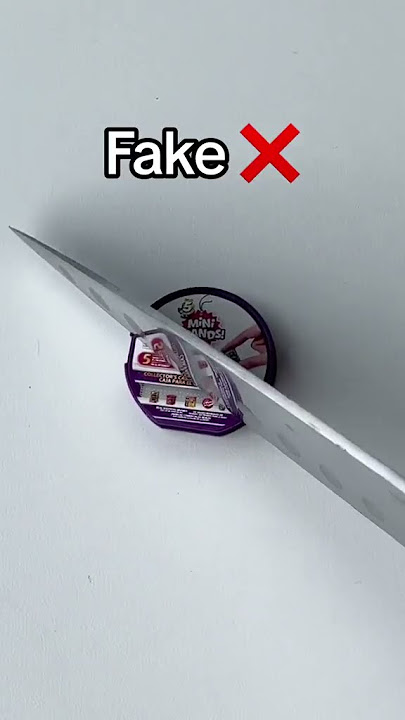 Mini Brands Cake or Fake  #cakeorfake #guessinggame #mini #cake