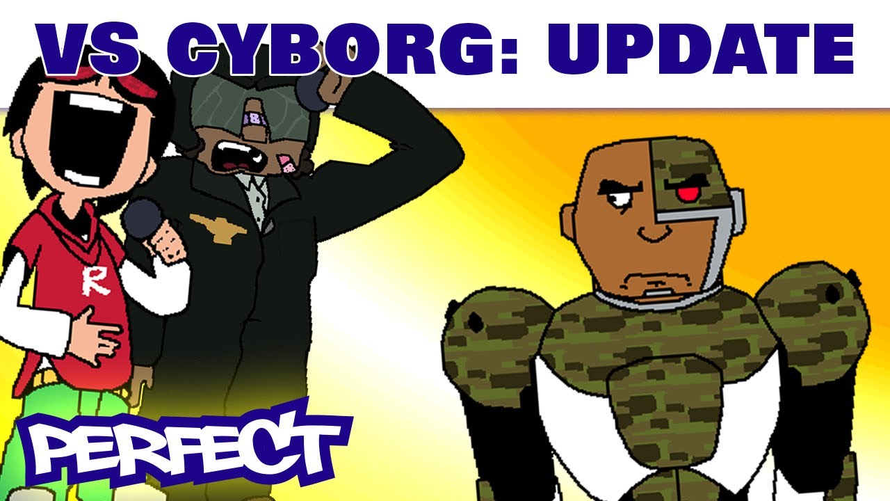 VS CYBORG: FREE TO PLAY UPDATE  (Sick Vs. Cyborg Update!) - FNF Mod - Perfect Combo Showcase [HARD]