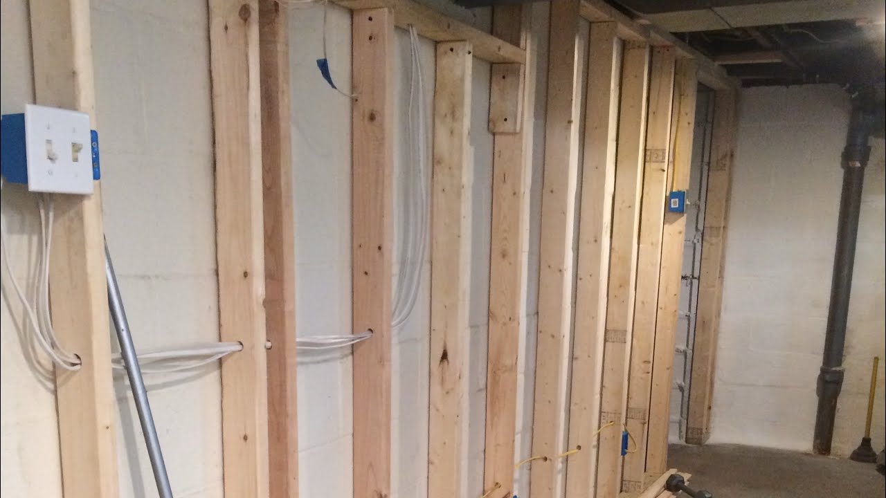 My First Basement Renovation - 2016 - YouTube