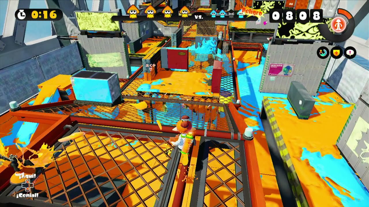 Splatoon - Partidas de territoriales N*1