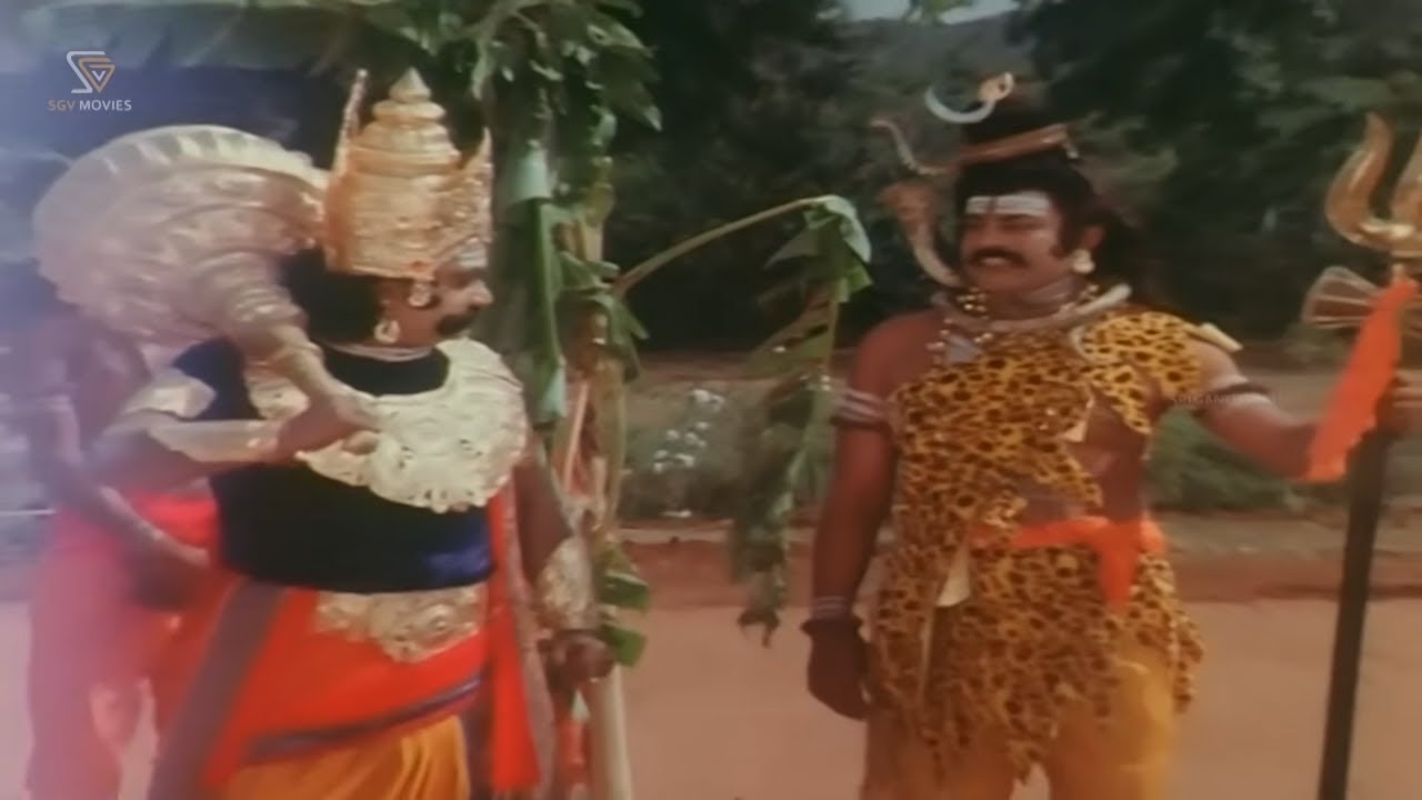 ಶಿವನನ್ನೇ ಹೊಡೆದು ಹಾಕಲು ಹೋದ ಕೇಶಿ ರಾಕ್ಷಸ | Sri Nanjundeshwara Mahime Devotional Kannada Movie Scenes