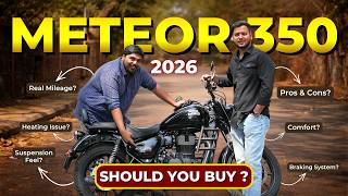 Royal Enfield Meteor 350 Ownership Review After 1 Year - Maintenance, Problems, Service Cost & More🔥