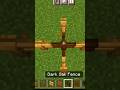 Minecraft Logic Fence be like 😂 #shorts #viral #minecraft #youtubeshorts