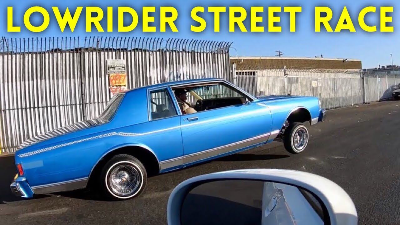 Lowrider Vs Dodge Challenger Rt Street Race Lowrider Vs Dodge Challenger Rt Street Race