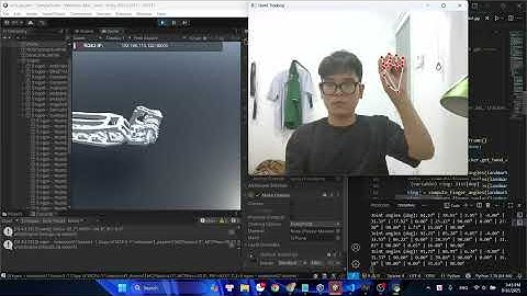 Mô phỏng bàn tay 5 ngón với thuật toán truyền socket (TCP-IP)