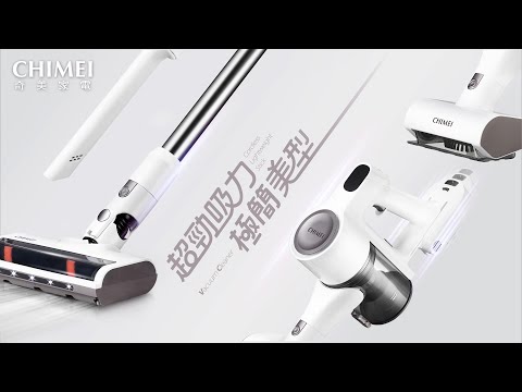 【CHIMEI奇美家電 氣旋式無線手持吸塵器】超勁吸力 極簡美型 無線輕量 打掃不費力!!