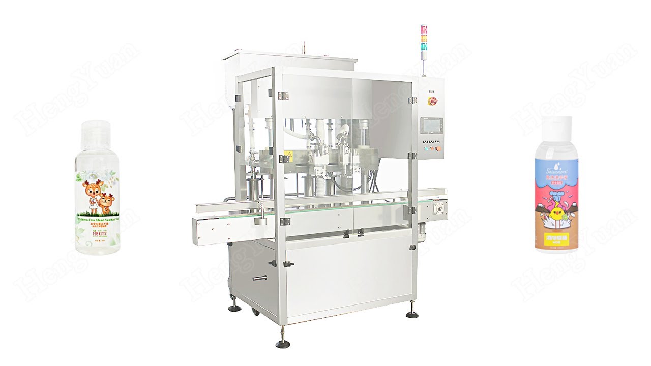 Instant Hand Sanitier Gel Dispensing Equipment | Automatic Tracking Type Filling Machine