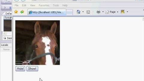 Visual Studio 2008: Button Event Handlers