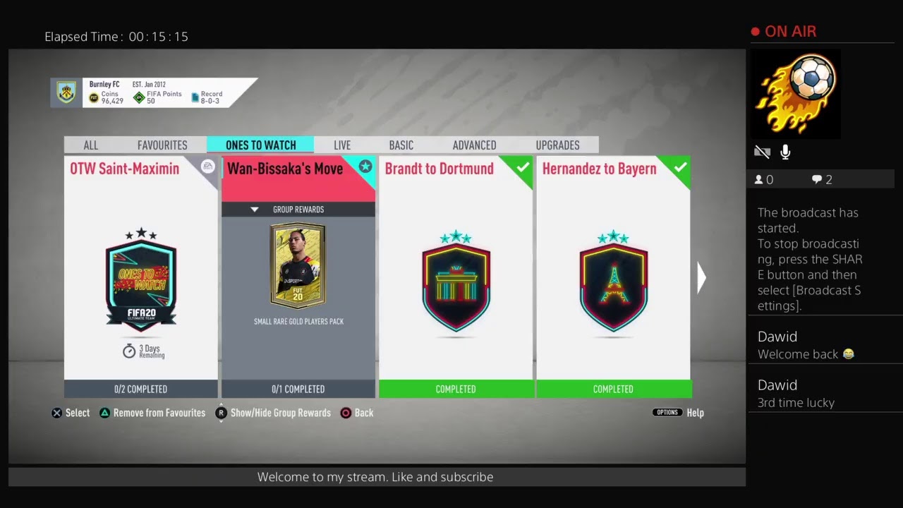 Fifa 20 Ones To Watch Squad Building Challenges part 2