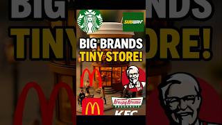 Famous Brands in Miniature Store 🏪 | Mini World Diorama Tour #shorts