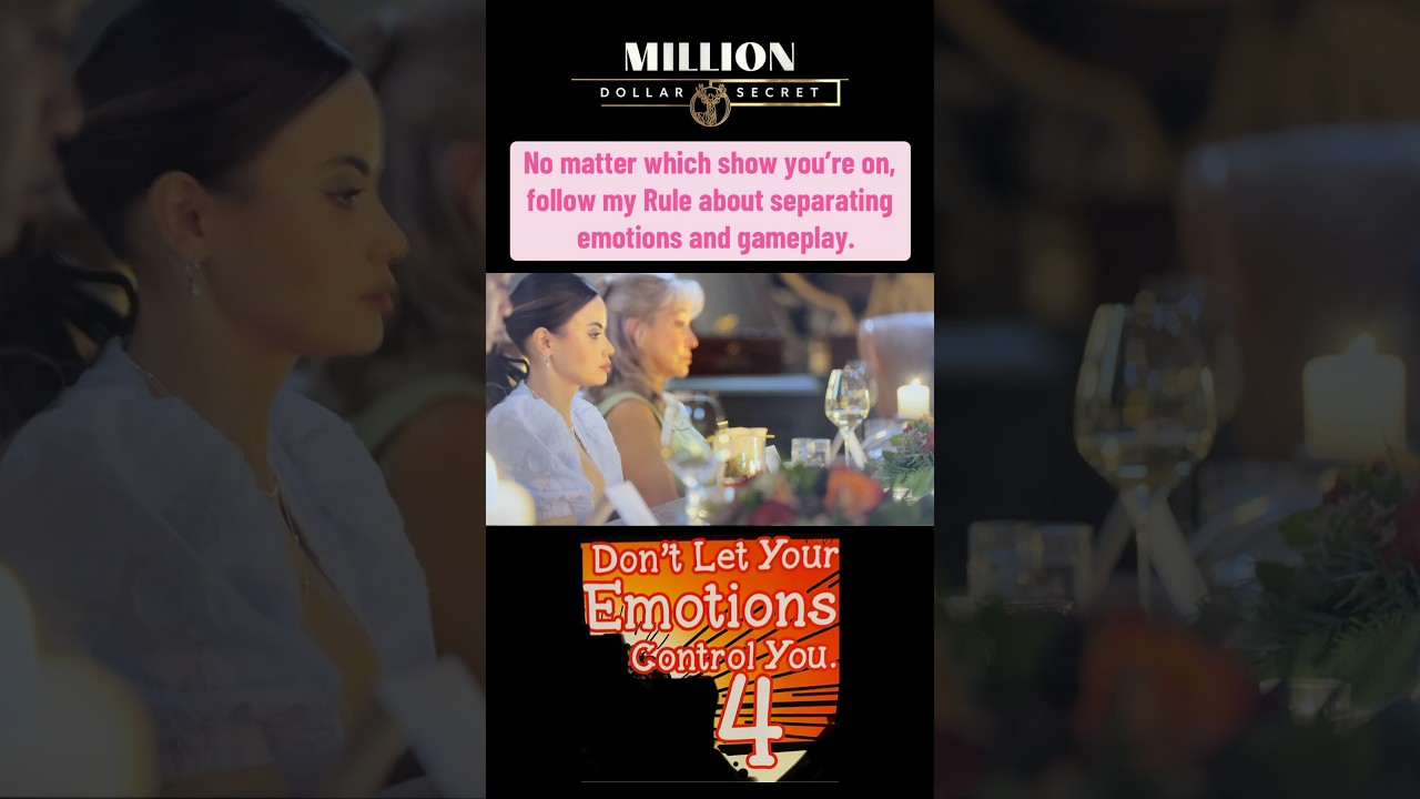 Sam Is Playing Million Dollar Secret Well, Especially By Keeping Her Emotions Out of Game Decisions