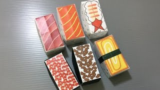 Make Your Own Origami Sushi - Print at Home