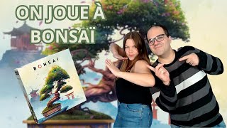 { Règles Et Partie } ON JOUE À BONSAI  | Jeu De Société | Gigamic