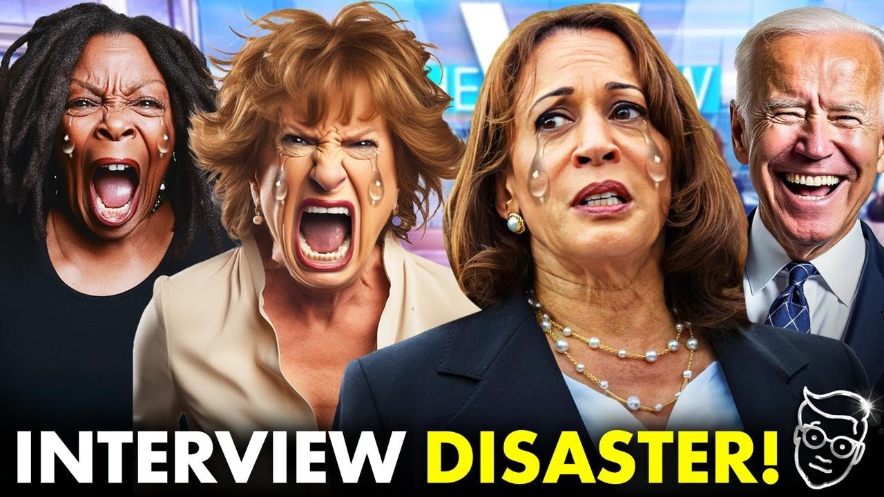 Kamala Makes SHOCKING Admission in TRAIN WRECK Interview on The View | 'I'll Be The Same As Biden!'