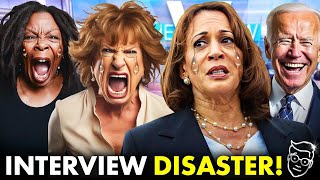 Kamala Makes SHOCKING Admission in TRAIN WRECK Interview on The View | 'I'll Be The Same As Biden!'