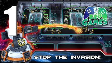 Planet Modular Tower Defense. Sci-Fi TD Strategy Gameplay Walkthrough #1 (Android, IOS)