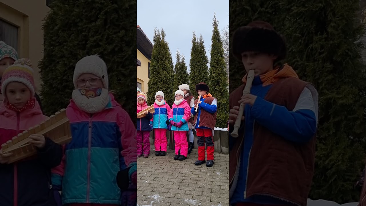 Vianočné vinšovanie žiakov ZŠ Batizovce na obecnom úrade