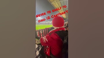 Thumbnail of Twelve Cantona’s Being Sung At Craven Cottage: Fulham 1-2 Manchester United. #MUFC #EricCantona