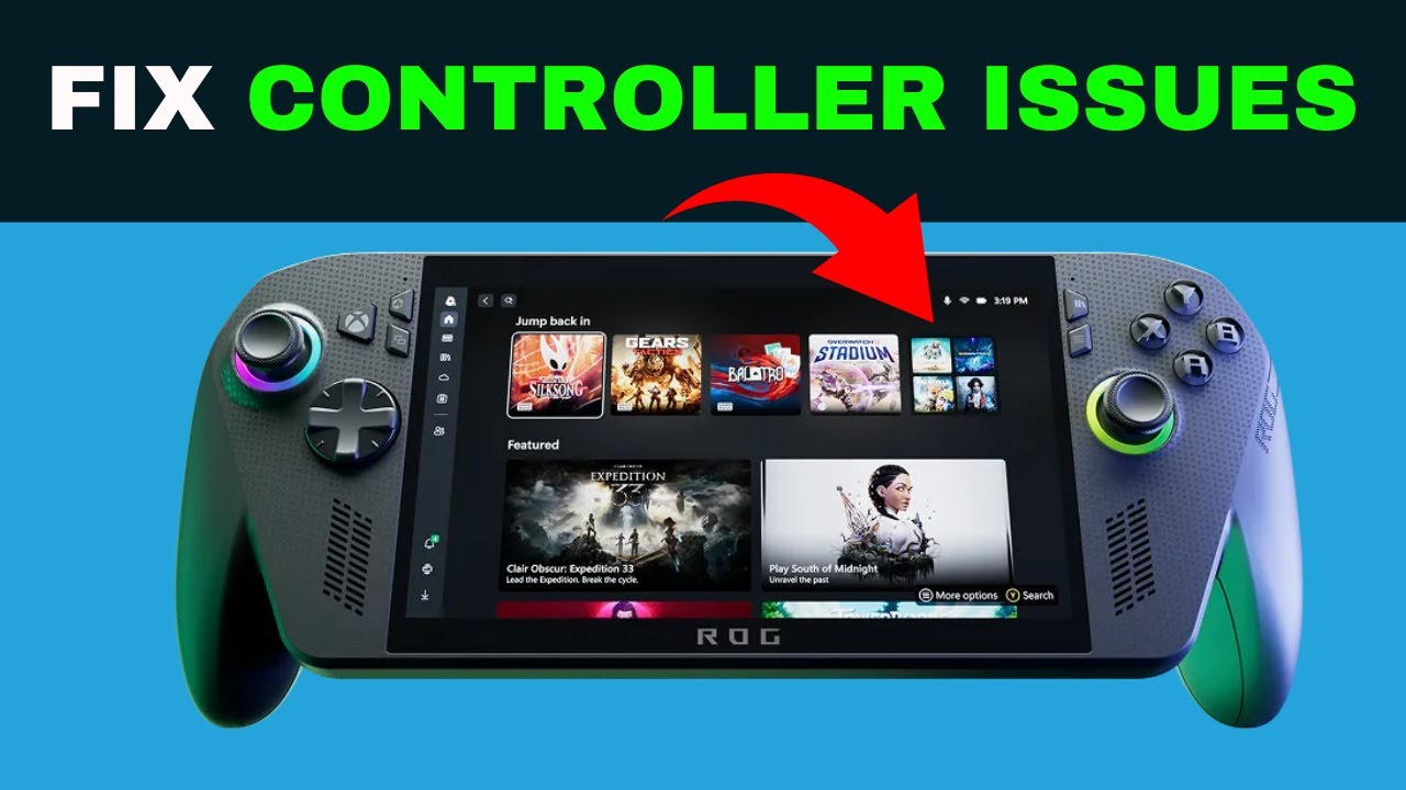 How To Fix Controller Not Working Properly on ROG Xbox Ally X – Easy ...