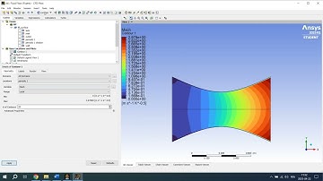 [Step 4]: Post-Processing - Compressible Flow Through a Converging-Diverging Nozzle
