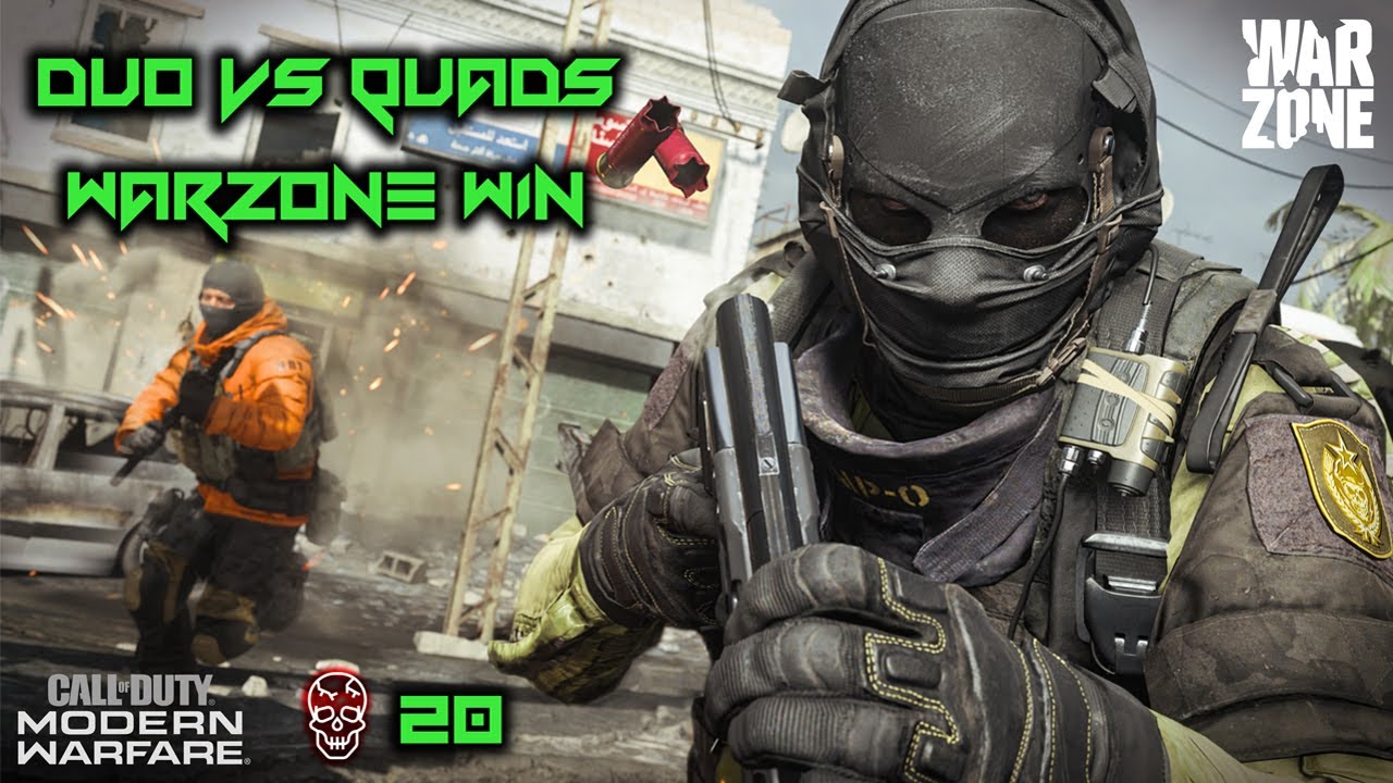 DUOS VS QUADS WARZONE WIN (AK-47 & SPR) 😮