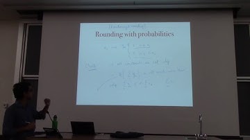 Advanced Algorithms - Fall 2017 Lecture 23