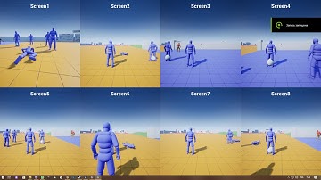 MultiScreen plugin for Unreal Engine 4.Preview2.