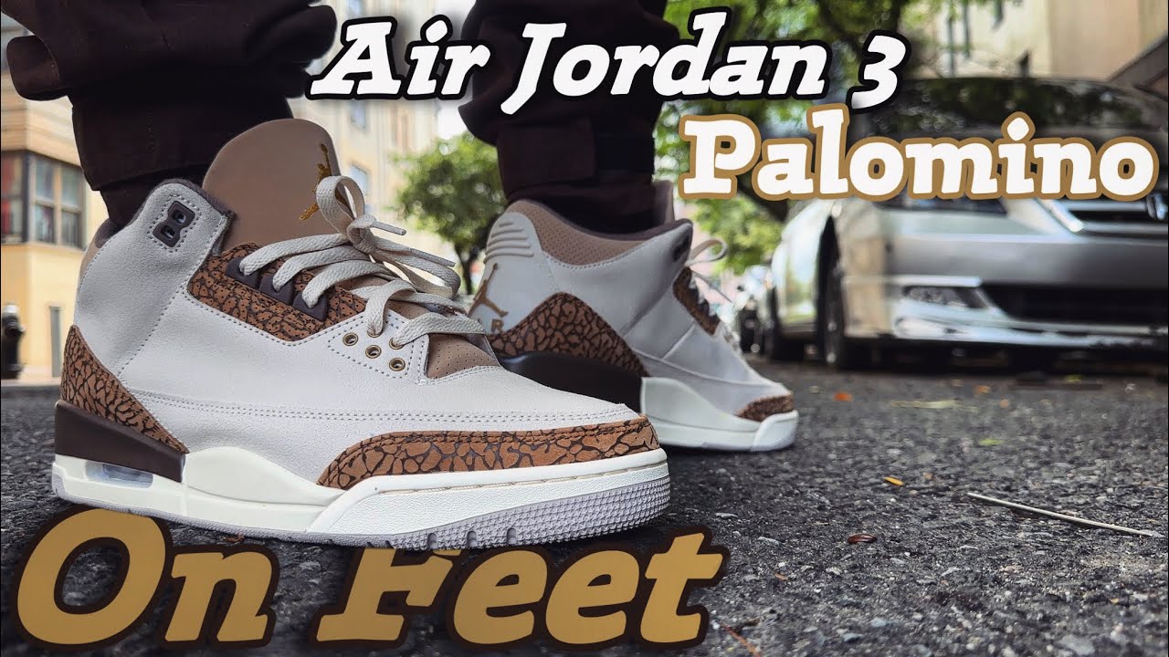 Early On Feet Look 👀 Jordan 3 Palomino 🤩 