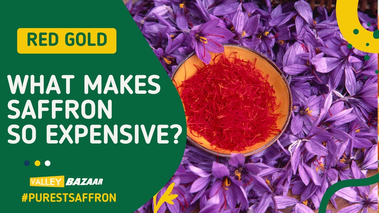 Red Gold What makes Saffron so expensive? www.valleybazaar.in YouTube