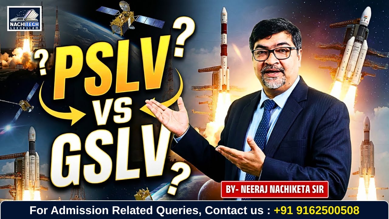 SCIENCE & TECHNOLOGY BY NEERAJ NACHIKETA SIR | PSLV VS GSLV | DEOGHAR IAS ACADEMY | UPSC CSE |