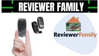 Wireless Mouse Mini Small Finger Bluetooth Mouse with TF Card Reader,Silent Pocket Portable Handheld