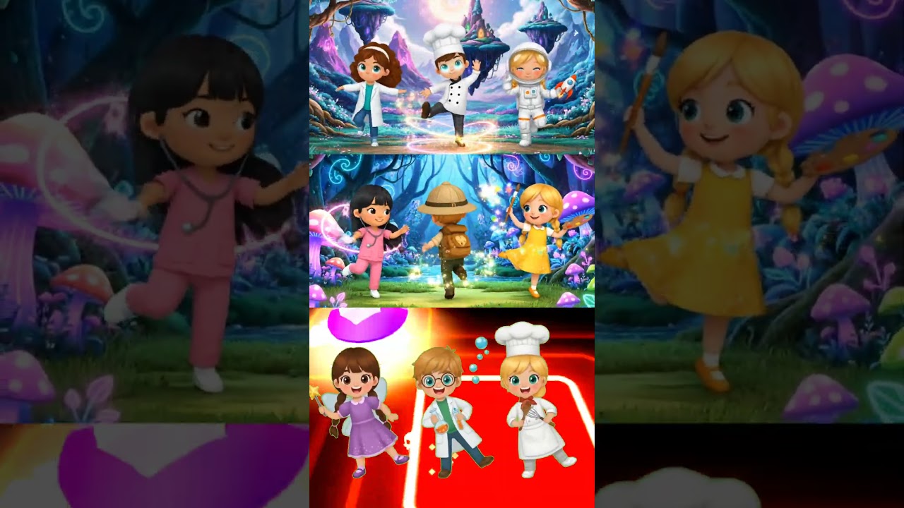 Baby Finn Dance | Tiles Hop Beat | Funny Cartoon 