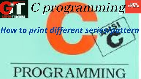 C Programming  Series/pattern print program #CSIT1st sem #BCA2ndsem #Class12computerscience