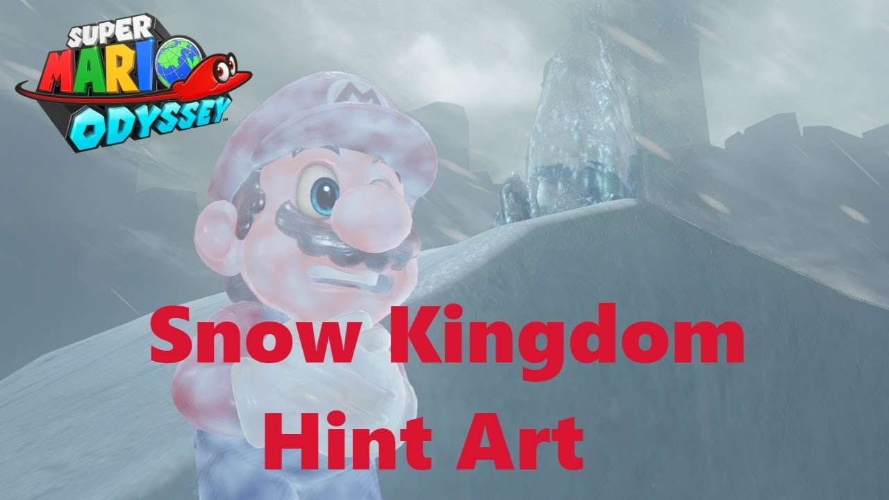 Super Mario Odyssey - Snow Kingdom Hint Art - (Nintendo Switch) - YouTube