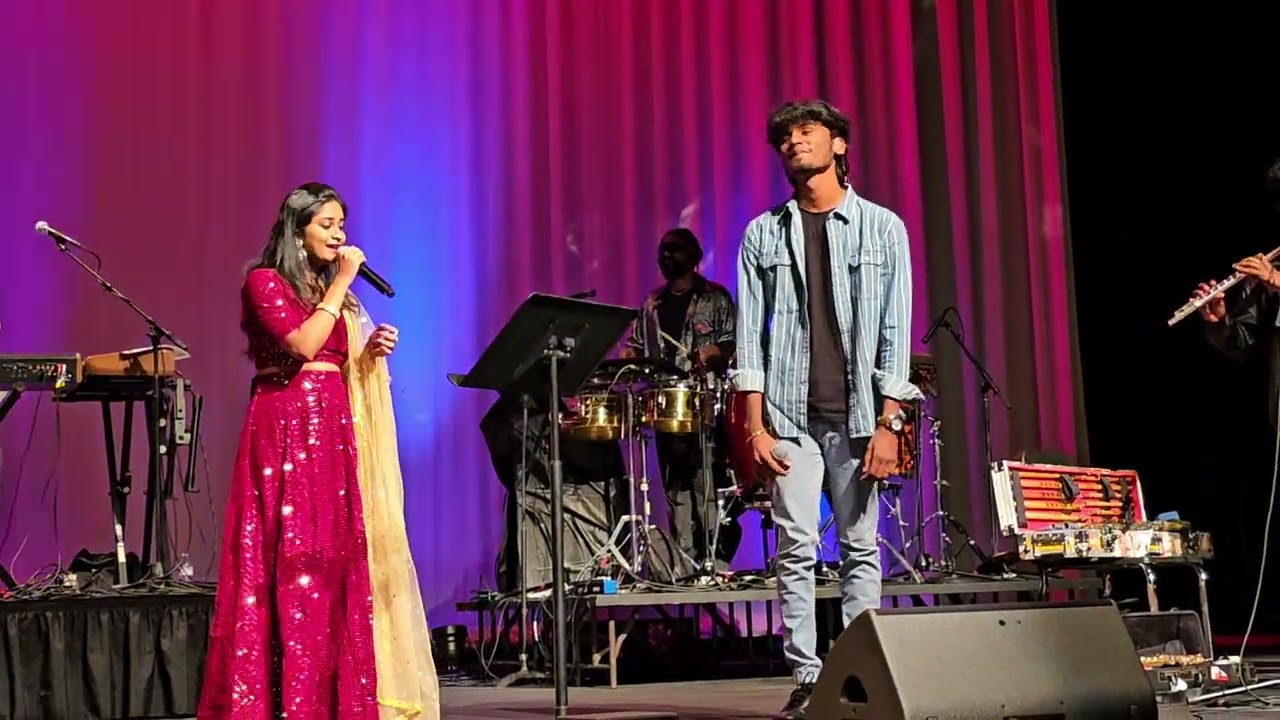 Azhagiya Thamizh Magan Ivan - John & Jeevitha - Karthik Devaraj Live