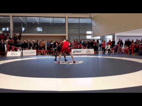 2015 Senior National Championships 57 Kg Alex Moher Vs Safiulla Sharar 