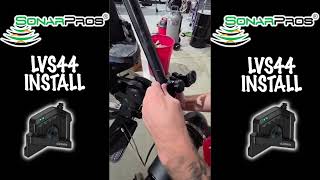 Installing the new Garmin LVS44 transducer (Step by Step)