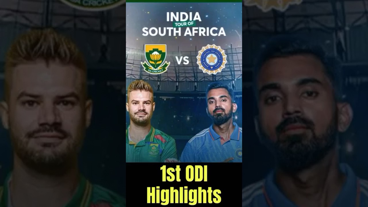 India Vs South Africa 1st ODI Match Highlights 2023 