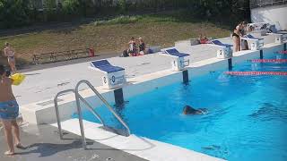 Kids Love Swimming So Hot Day