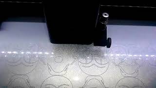 Reflector Sticker Cuttig at Creation CT1200 Plotter
