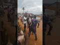 Ugandan Police Officer Fighting A Civilian Ugandan Police Officer Fighting A Civilian