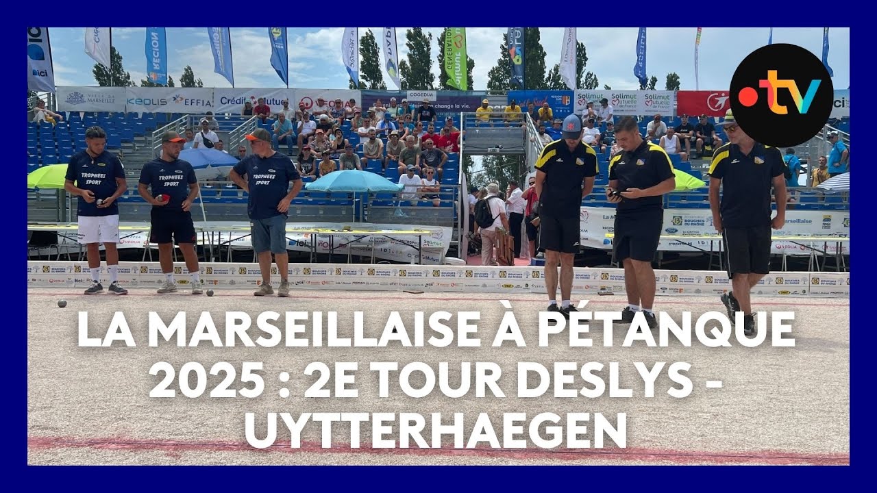 Miniature : Mondial la Marseillaise à pétanque : 2e tour Deslys - Uytterhaegen