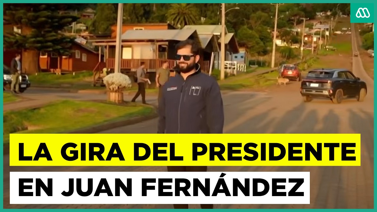 Presidente Boric realiza gira por Juan Fernández