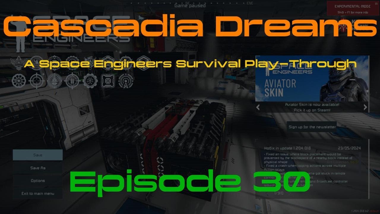 Cascadia Dreams: A Space Engineers Survival Play-Through - Episode 30 ...