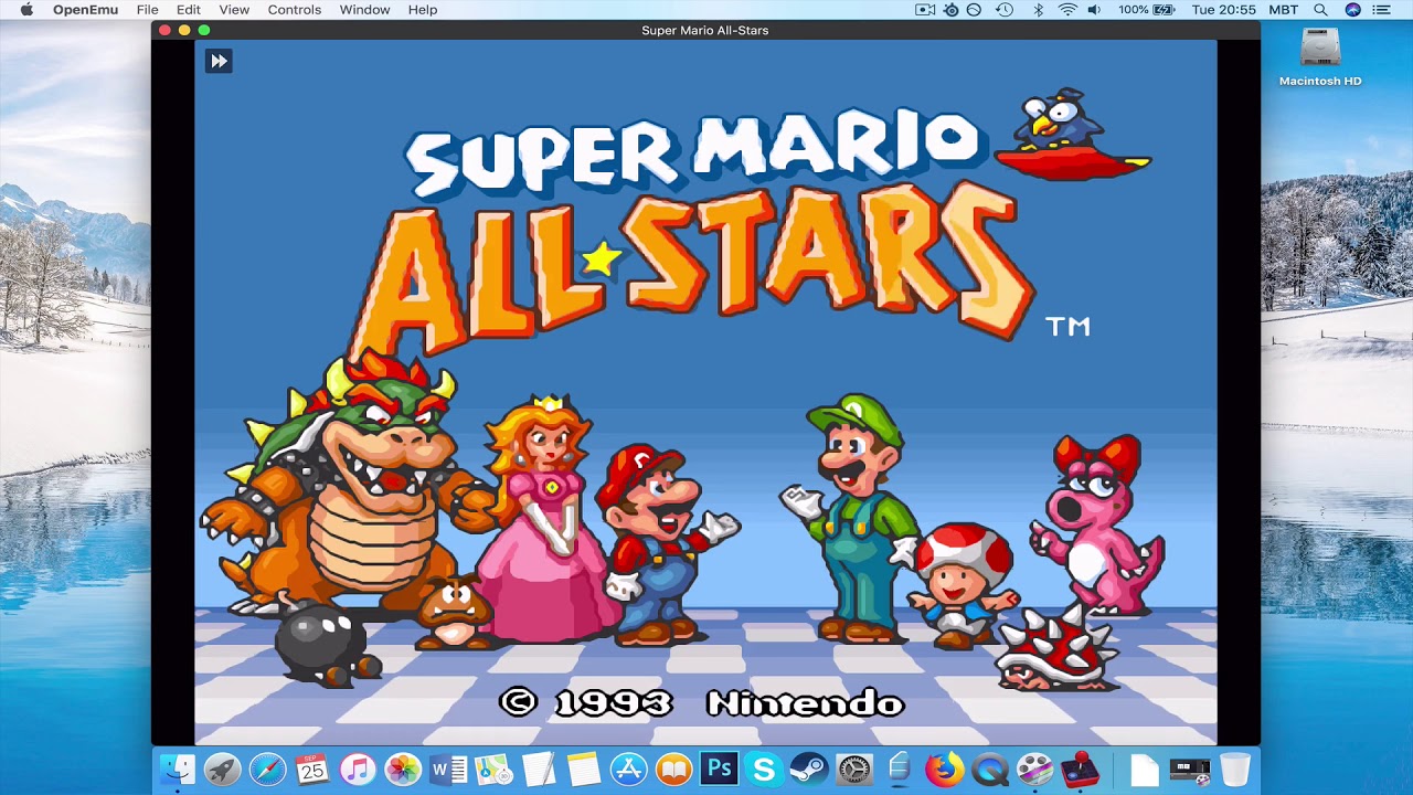 mac super nintendo emulator